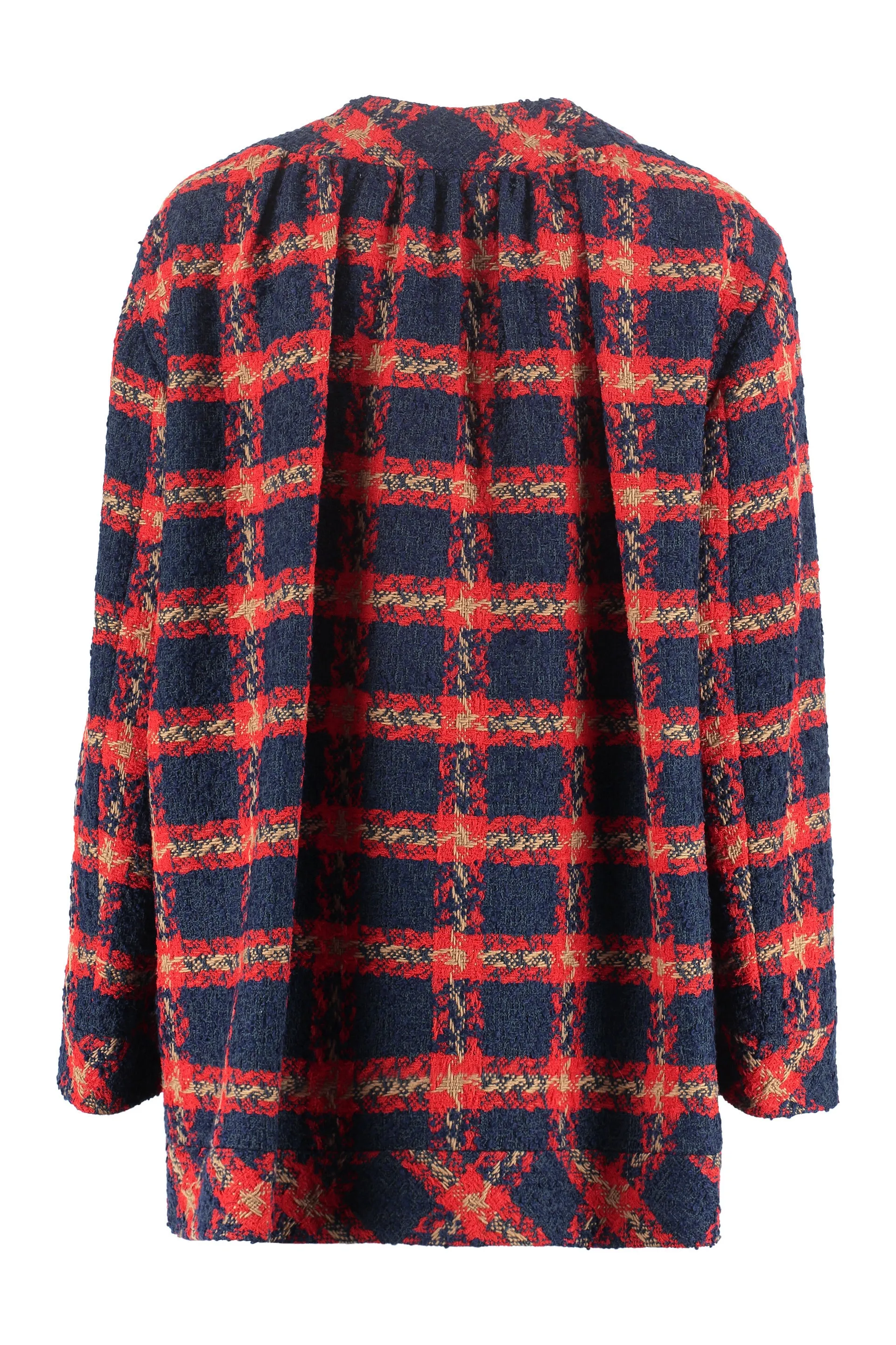 Gucci Checked Tweed Jacket