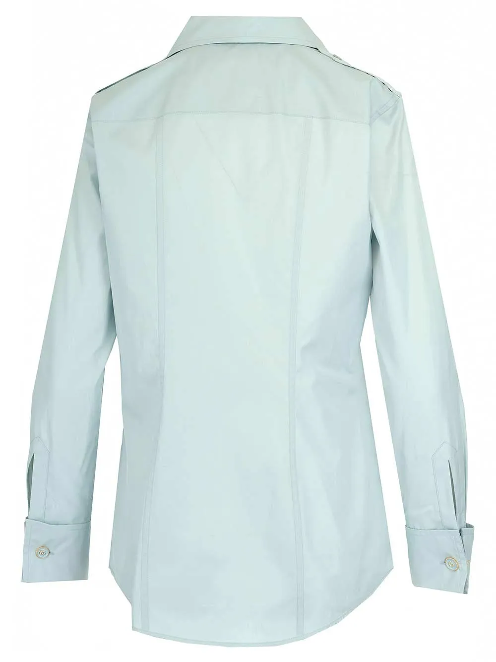 Gucci Pointed Collar Buttoned Shirt