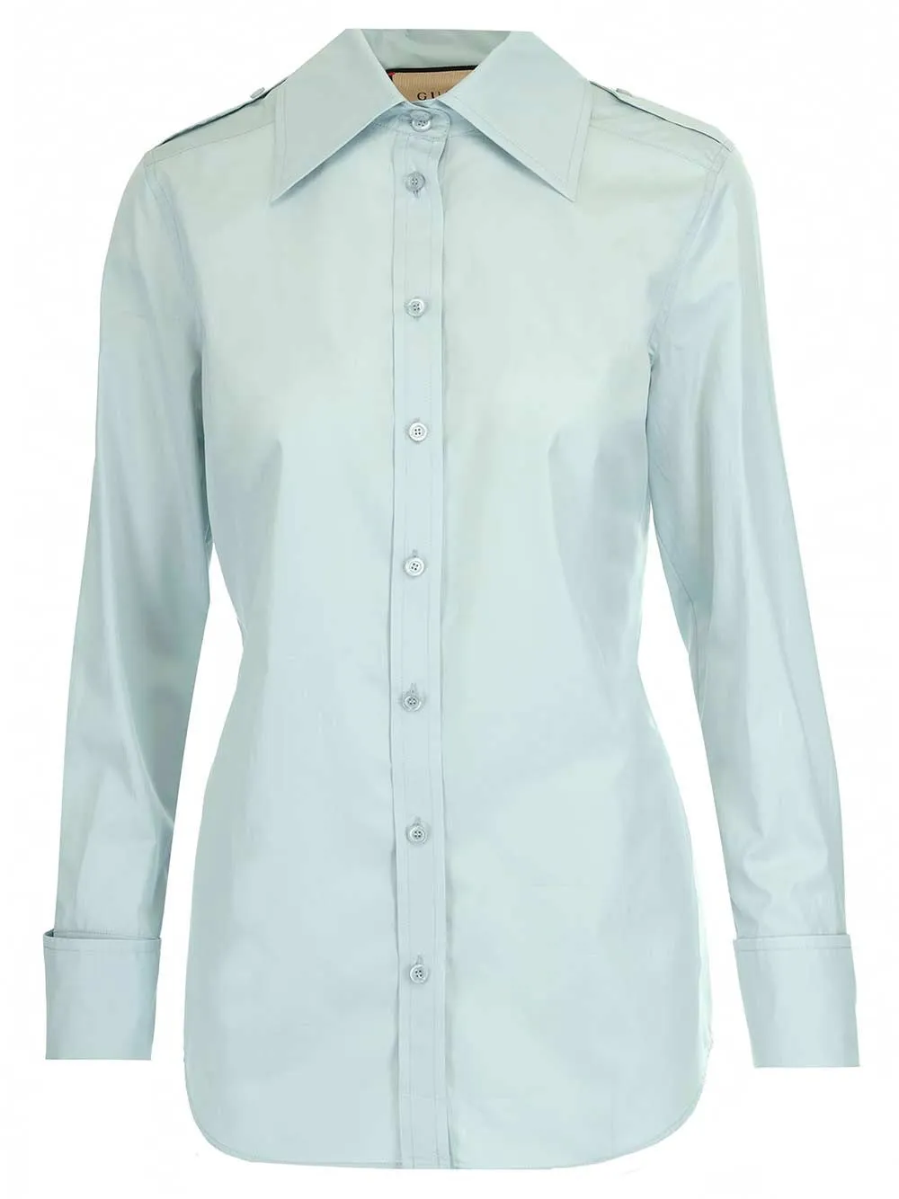 Gucci Pointed Collar Buttoned Shirt