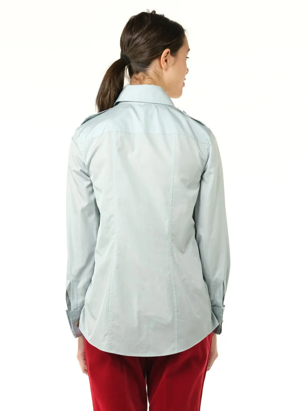 Gucci Pointed Collar Buttoned Shirt