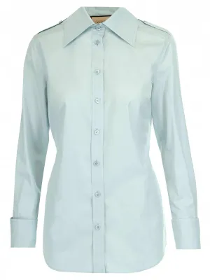 Gucci Pointed Collar Buttoned Shirt