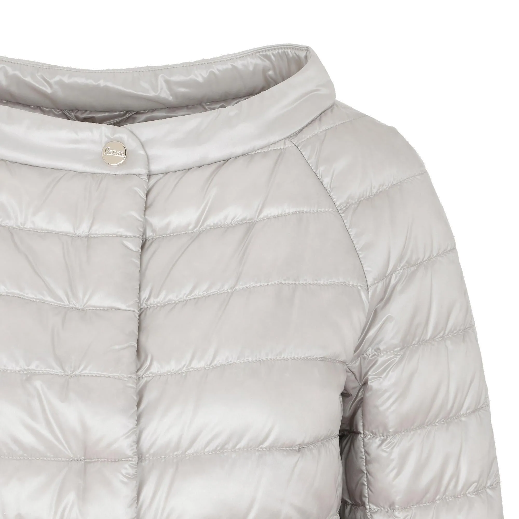 Herno Cropped Sleeve Down Jacket