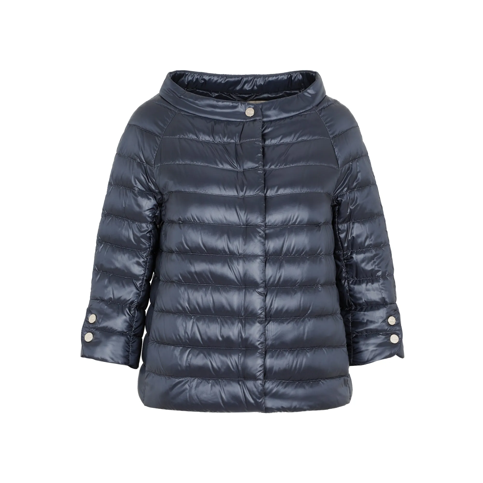 Herno Cropped Sleeve Down Jacket