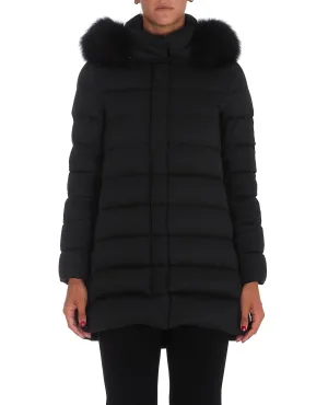 Herno Fur Trimmed Down Jacket