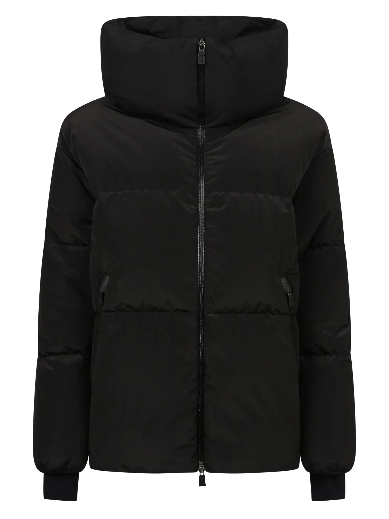 Herno Hooded Cropped Puffer Jacket