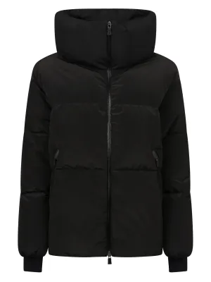 Herno Hooded Cropped Puffer Jacket