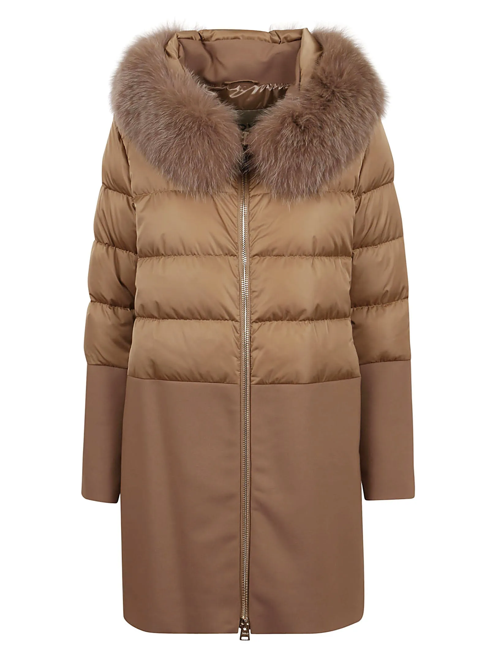 Herno Hooded Long-Line Jacket