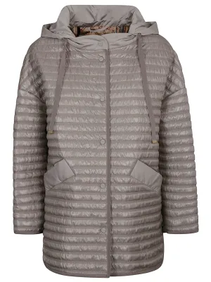 Herno Long-Sleeved Hooded Jacket