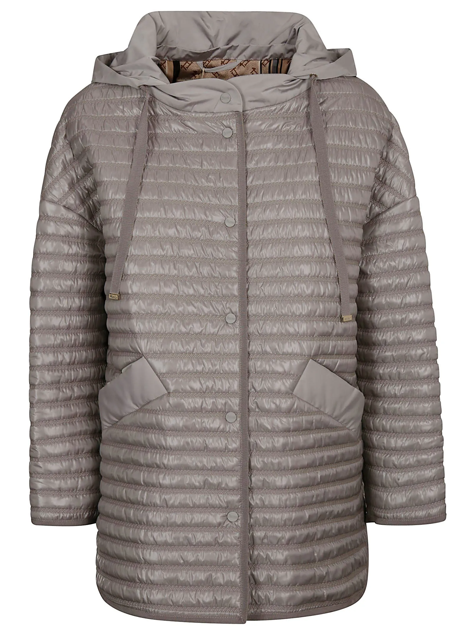 Herno Long-Sleeved Hooded Jacket