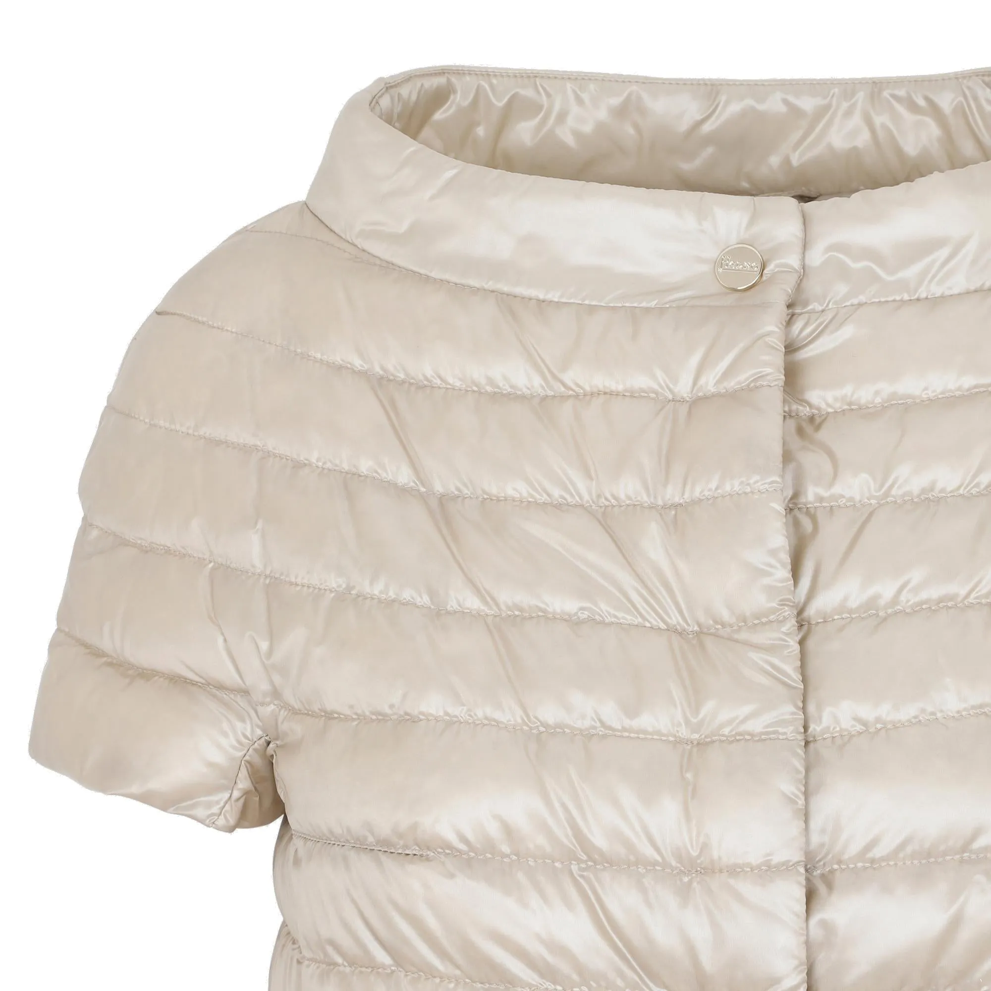 Herno Quilted Short-Sleeve Jacket