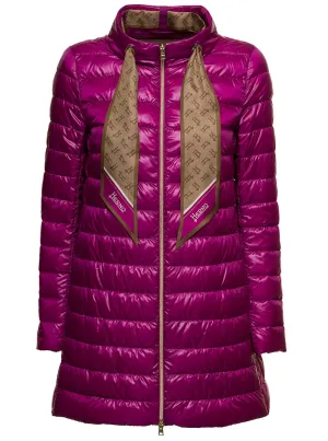 Herno Scarf Detailed Padded Jacket