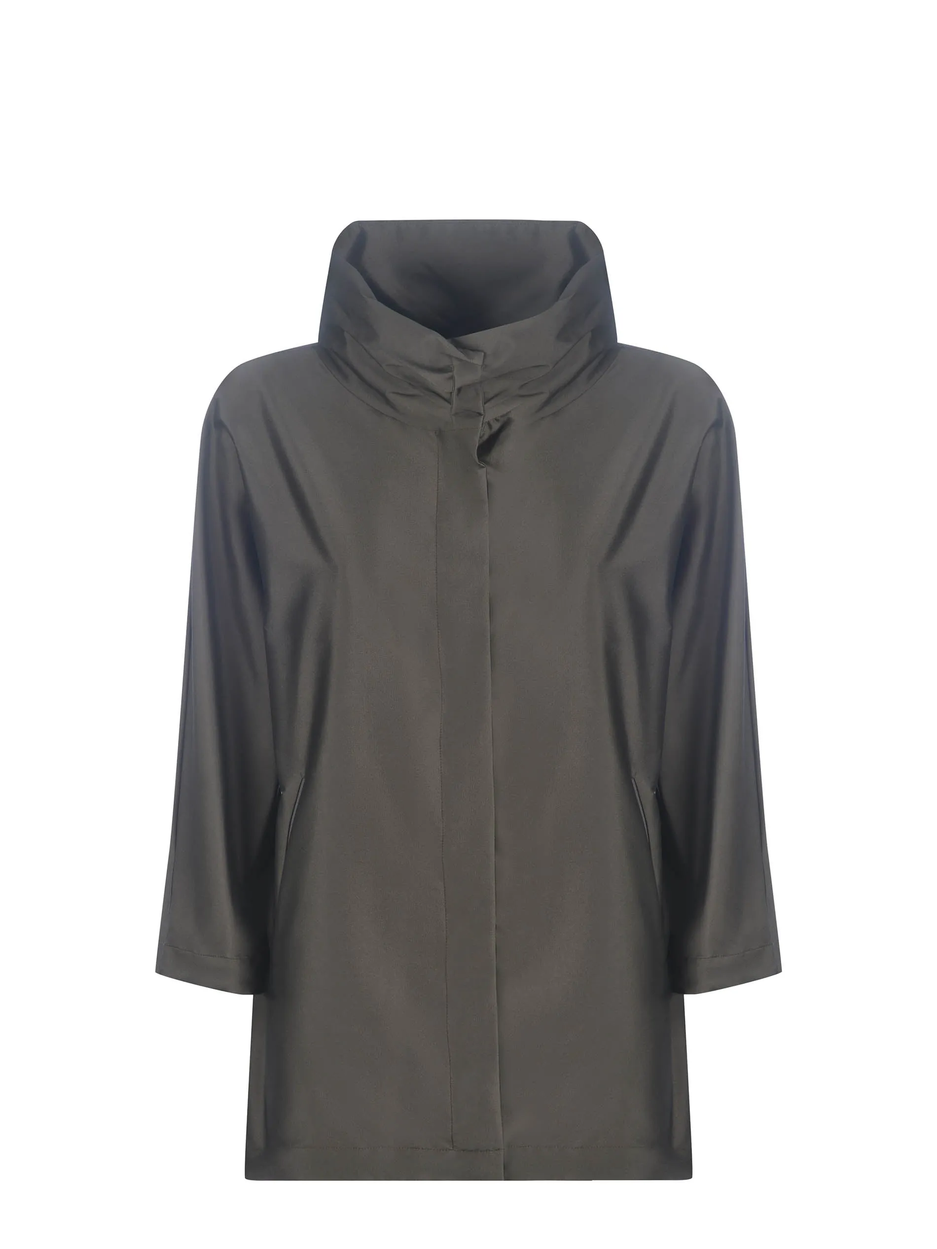 Herno Windbreaker High-Neck Jacket