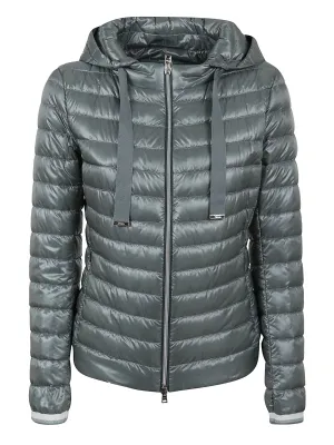Herno Zip-Up Hooded Padded Jacket
