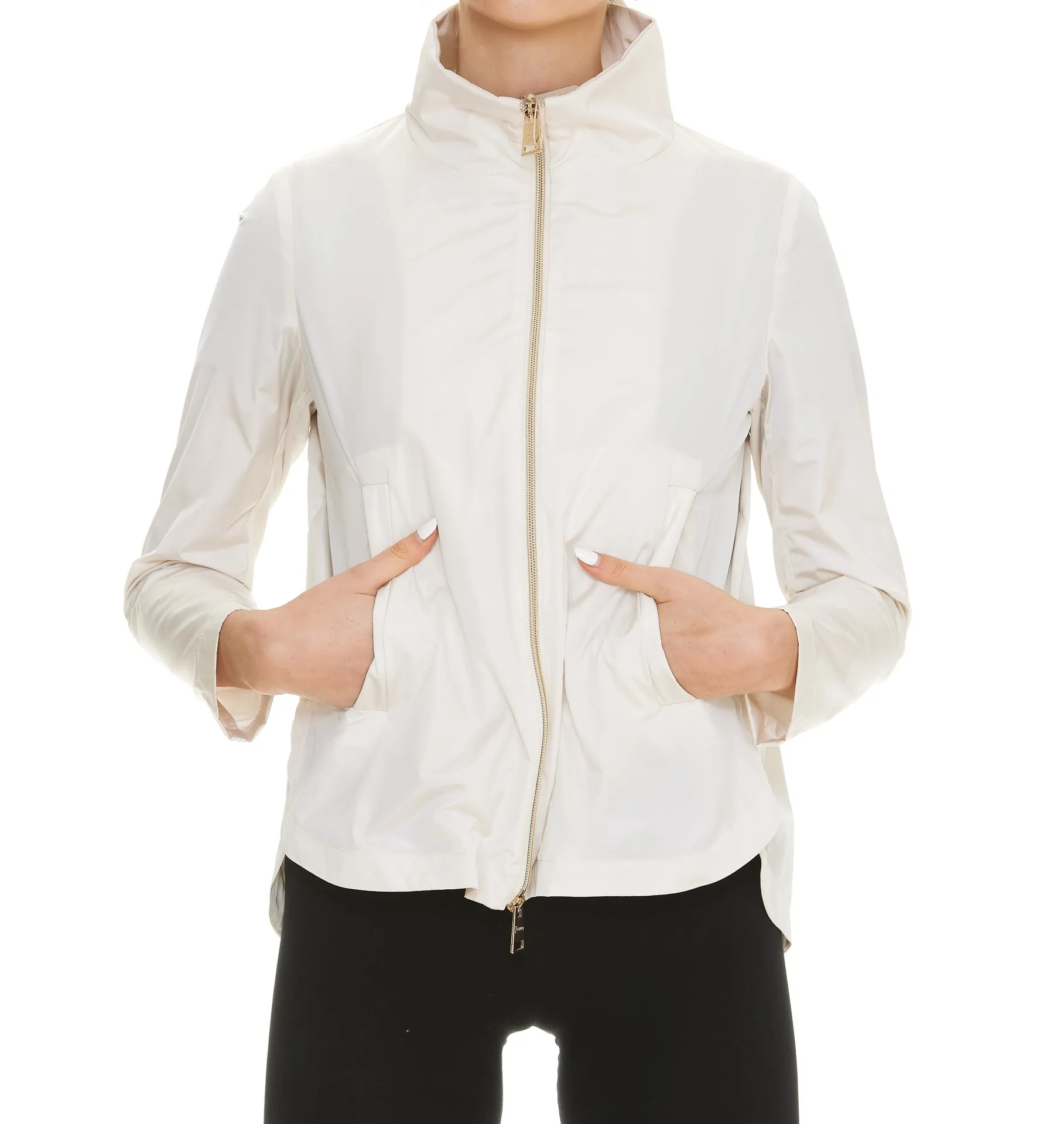 Herno Zipped High-Neck Jacket
