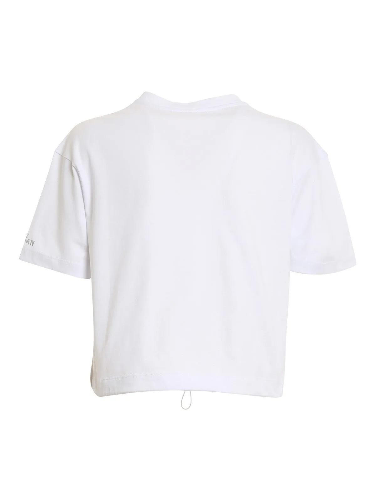 Hogan Drawstring Cropped T-Shirt