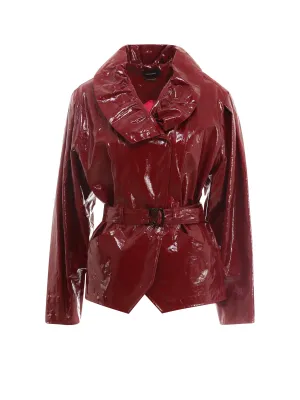 Isabel Marant Belted Patent Jacket