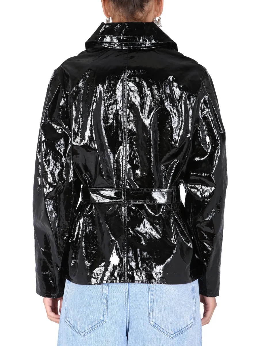 Isabel Marant Belted Patent Jacket