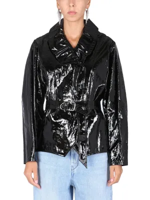 Isabel Marant Belted Patent Jacket