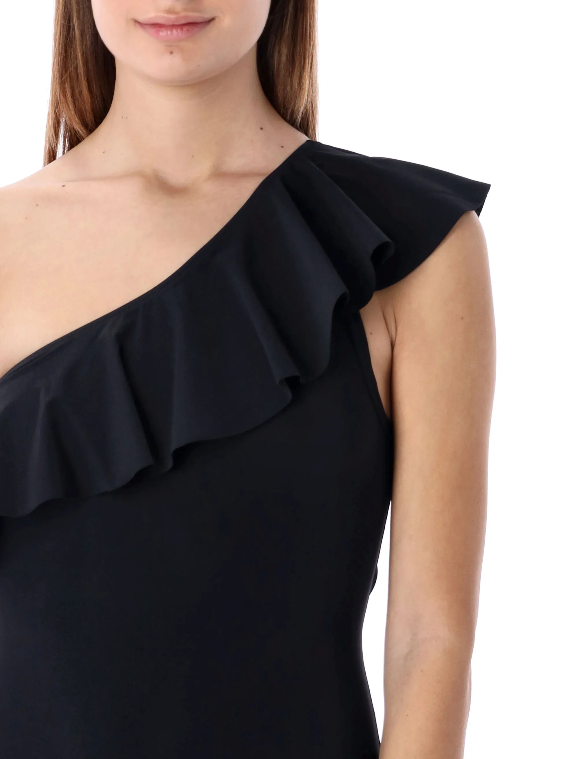 Isabel Marant Sicilya Single Shoulder One-Piece Swimsuit