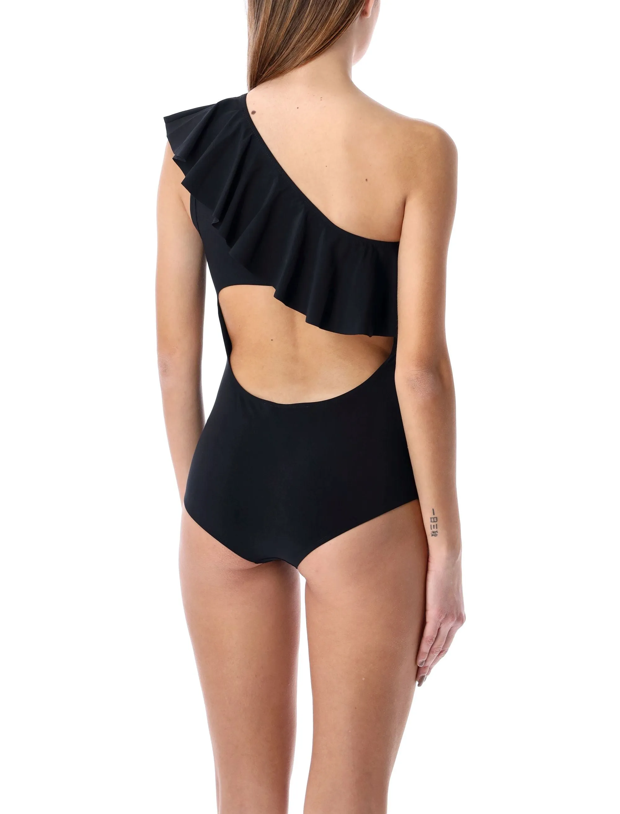 Isabel Marant Sicilya Single Shoulder One-Piece Swimsuit