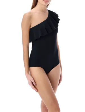 Isabel Marant Sicilya Single Shoulder One-Piece Swimsuit