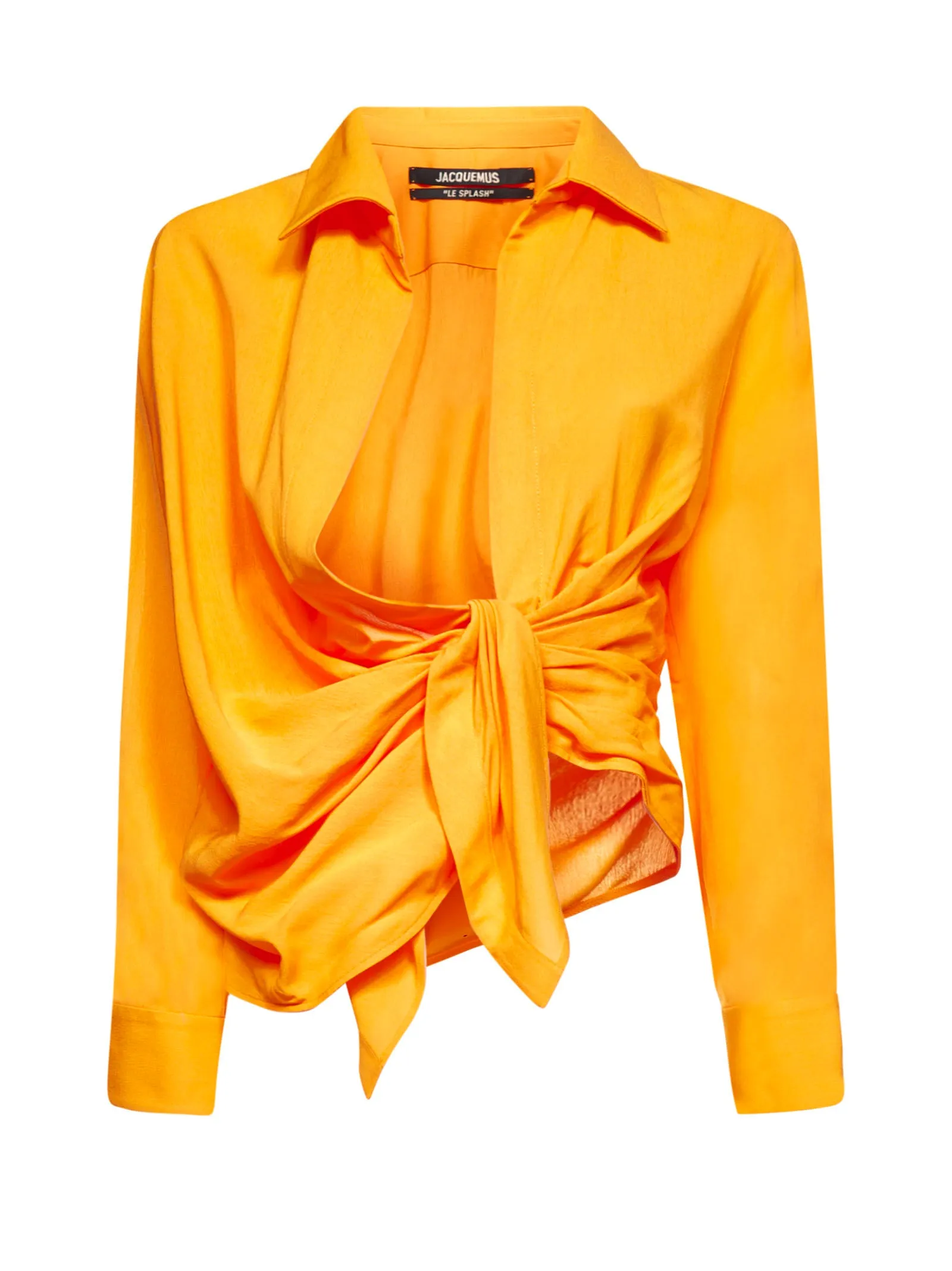 Jacquemus Bahia Tied-Sash Shirt
