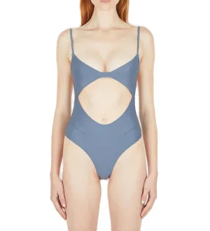 Jacquemus Cut-Out Open Back Swimsuit