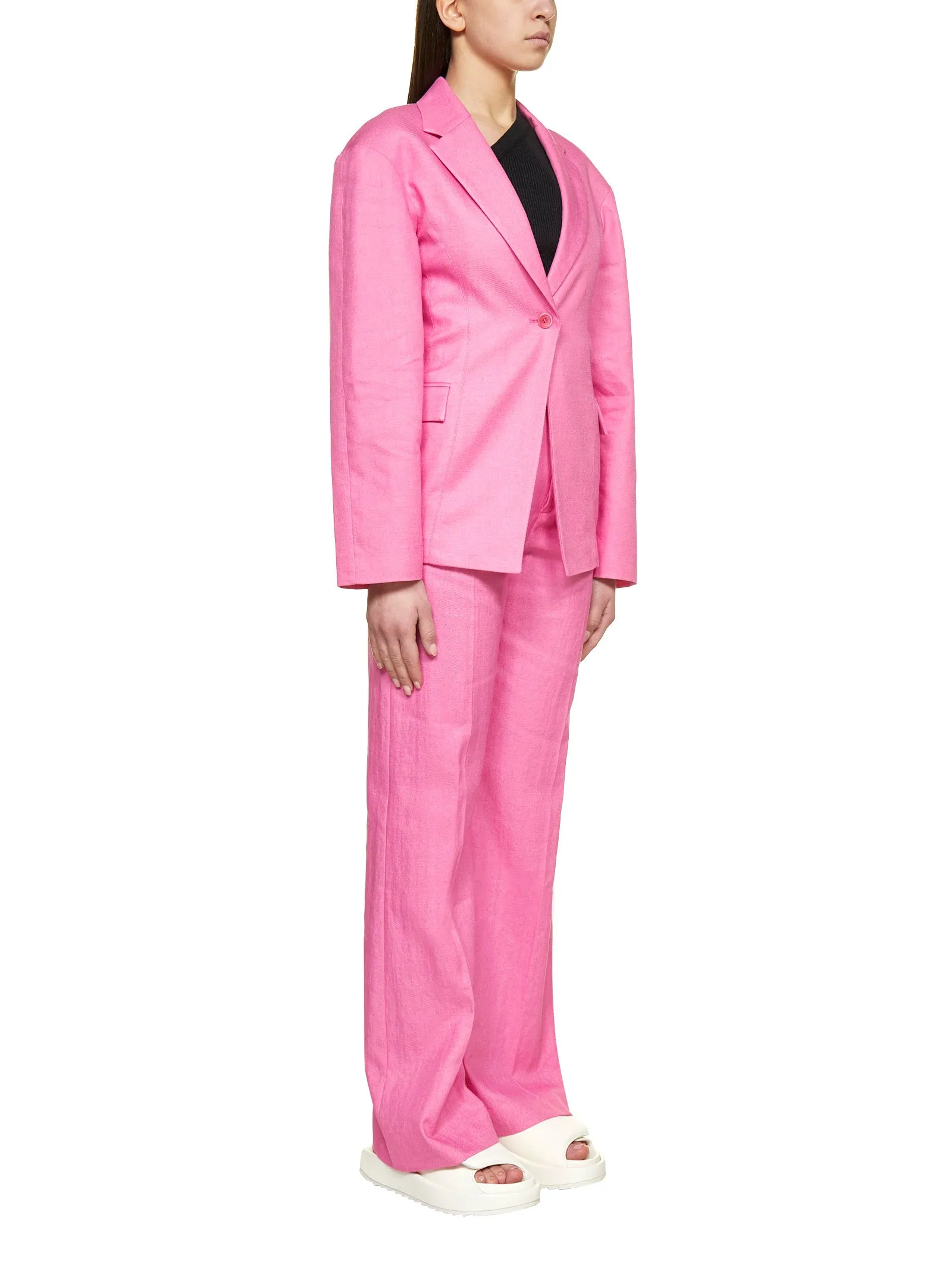 Jacquemus Fresa Fitted Suit Jacket