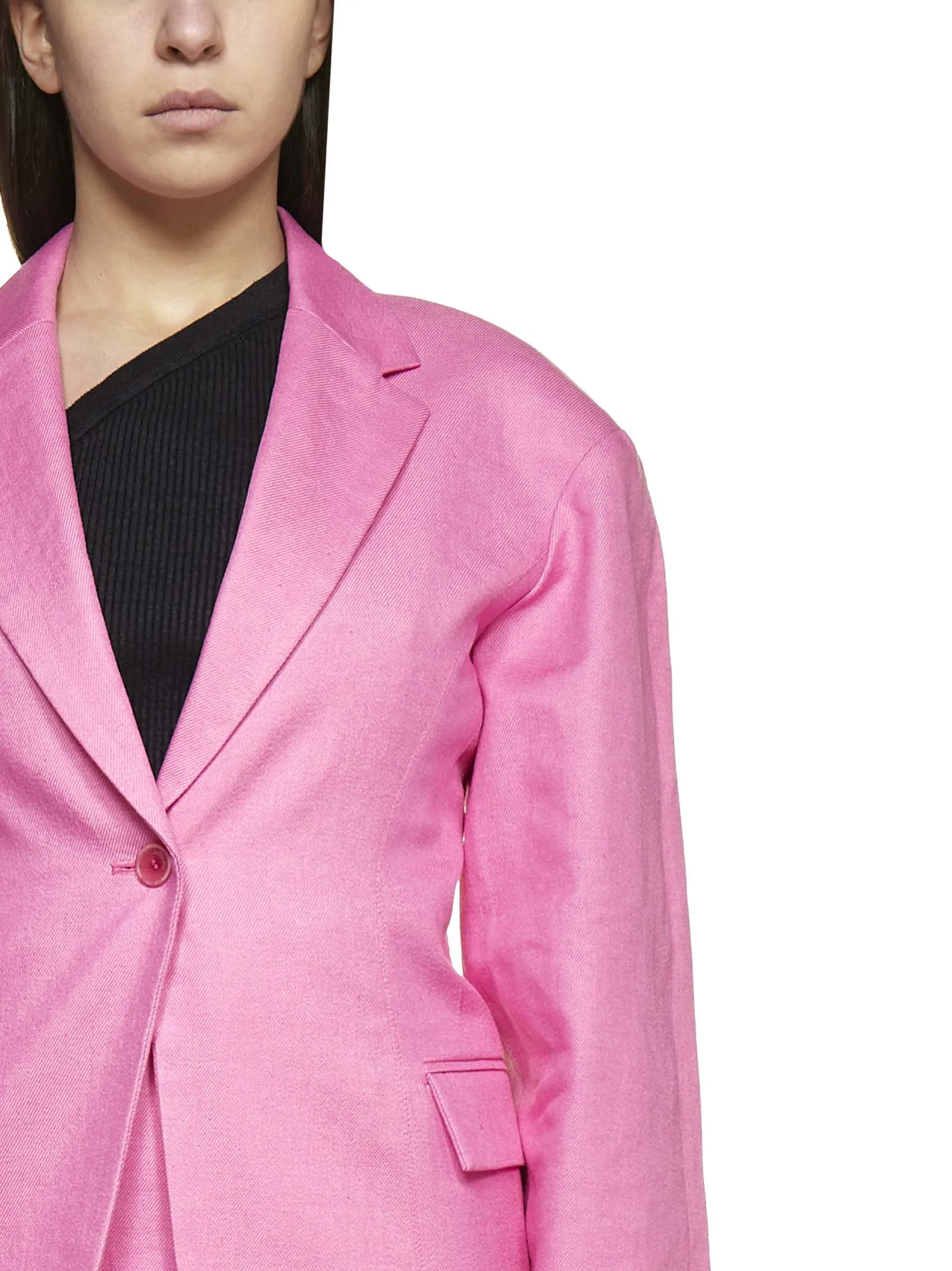 Jacquemus Fresa Fitted Suit Jacket