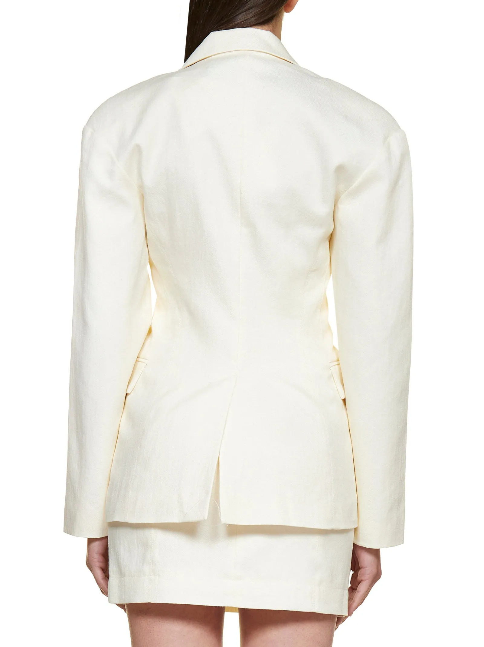 Jacquemus Fresa Fitted Suit Jacket