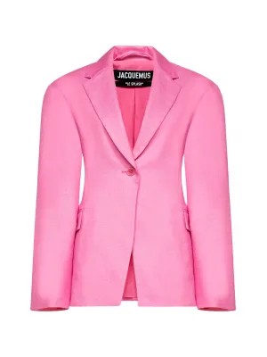 Jacquemus Fresa Fitted Suit Jacket