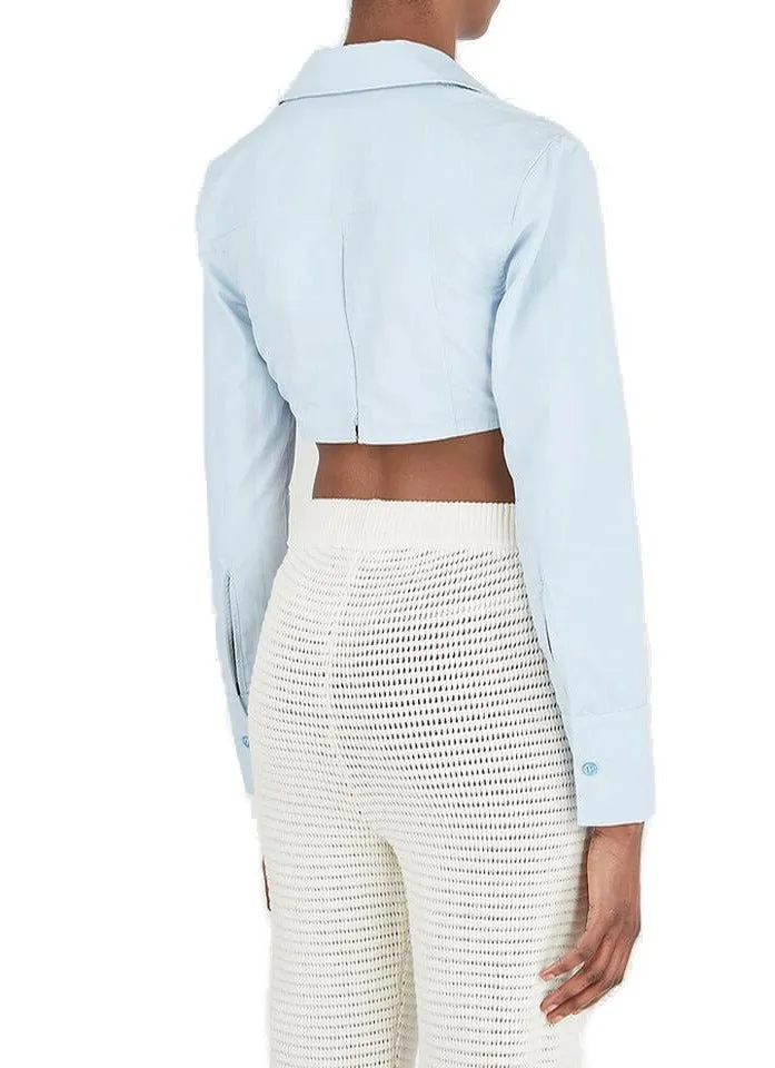 Jacquemus Terra Cropped Shirt