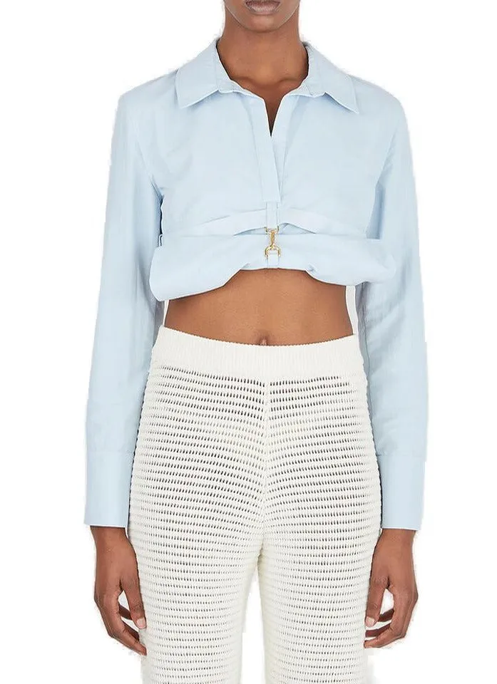 Jacquemus Terra Cropped Shirt