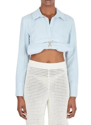 Jacquemus Terra Cropped Shirt