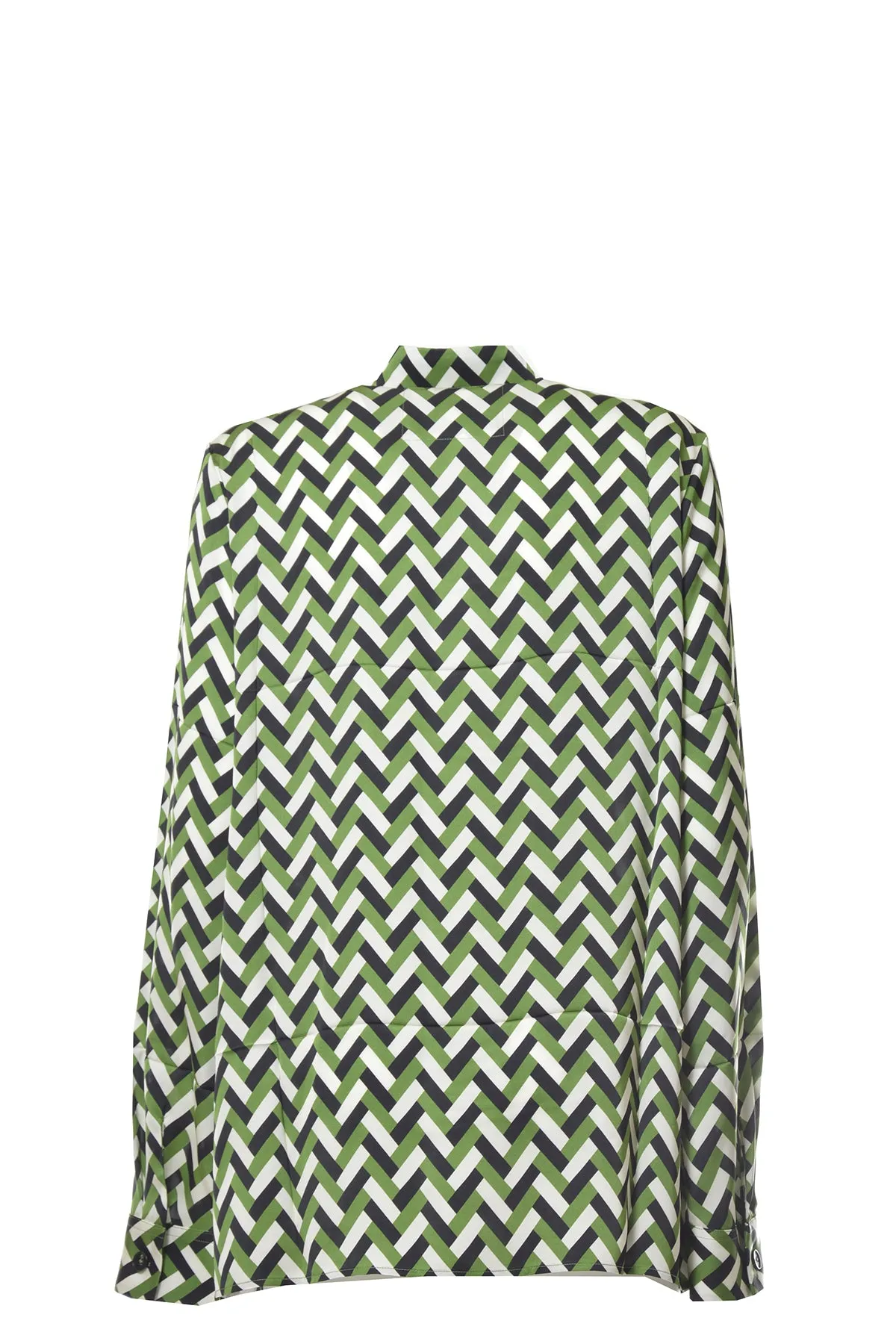 Jil Sander Herringbone Print Shirt