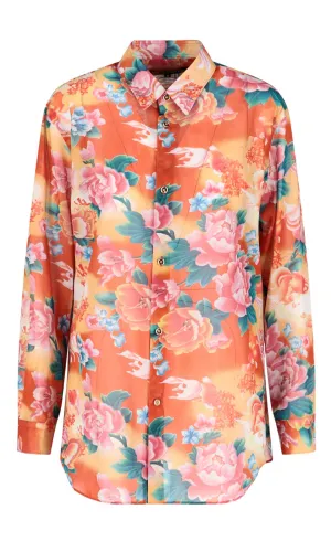 Junya Watanabe Floral Print Shirt
