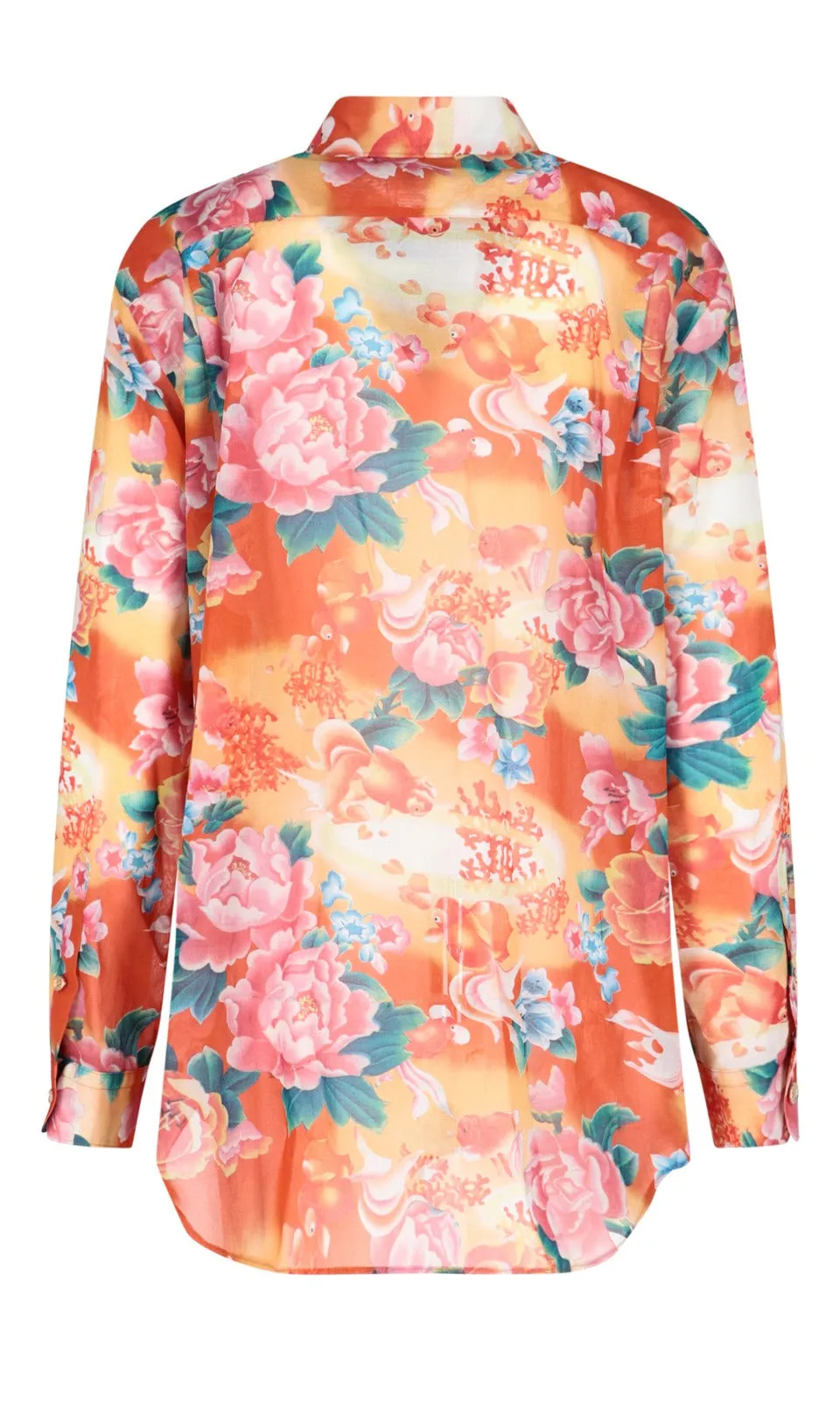 Junya Watanabe Floral Print Shirt
