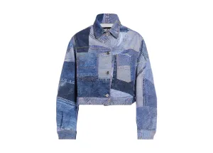 Just Cavalli Patchwork Denim Jacket
