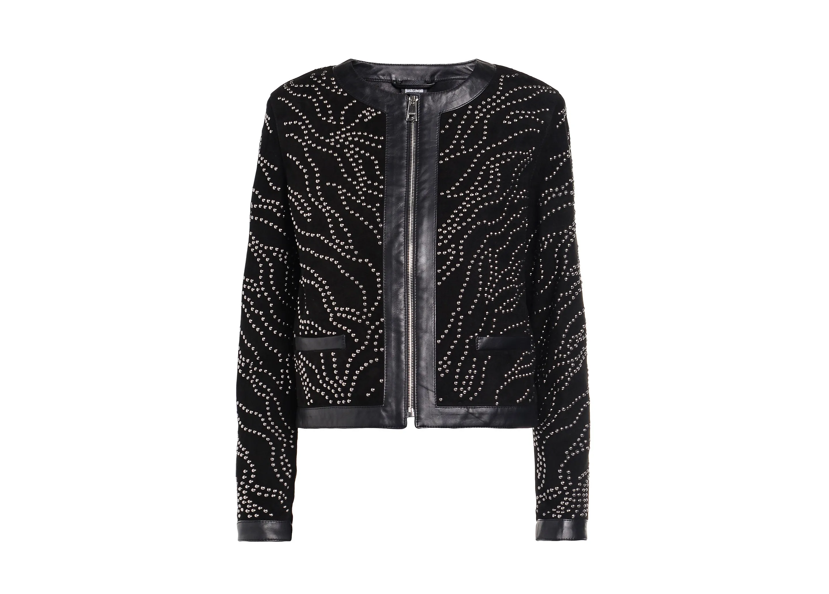 Just Cavalli Studs Embellished Jacket