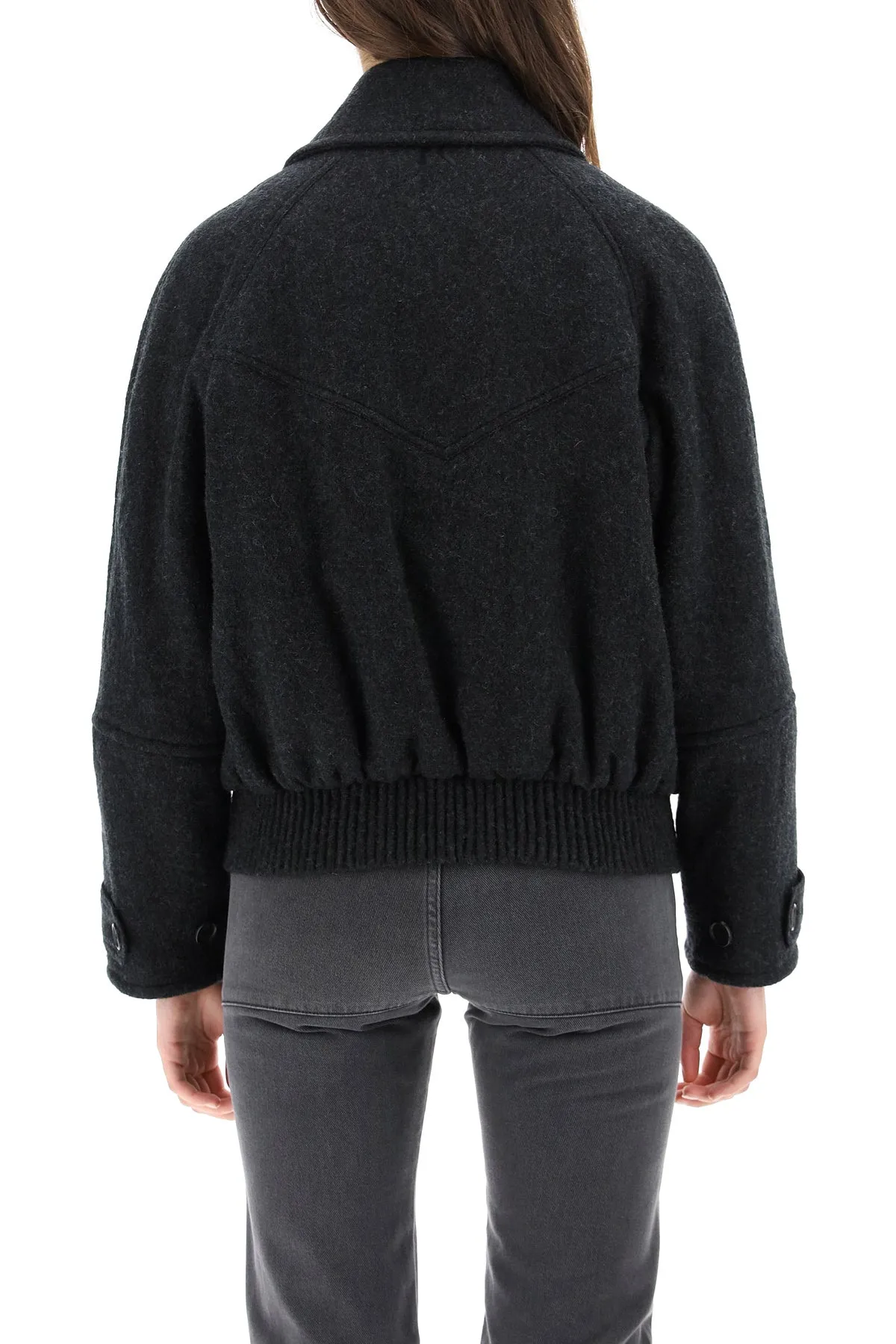 Kenzo Double-Breasted Bomber Jacket