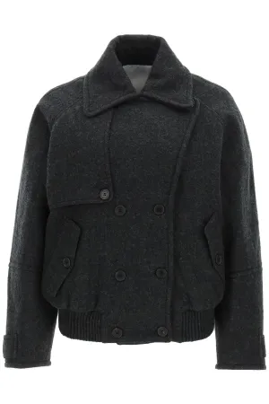 Kenzo Double-Breasted Bomber Jacket