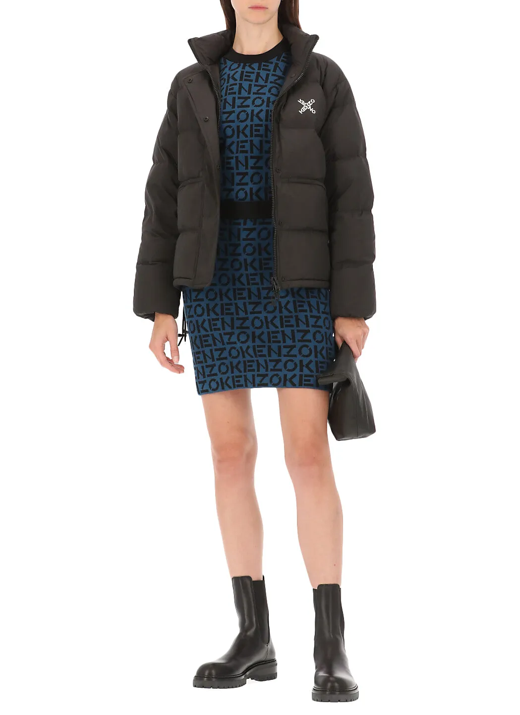 Kenzo Padded High Neck Jacket