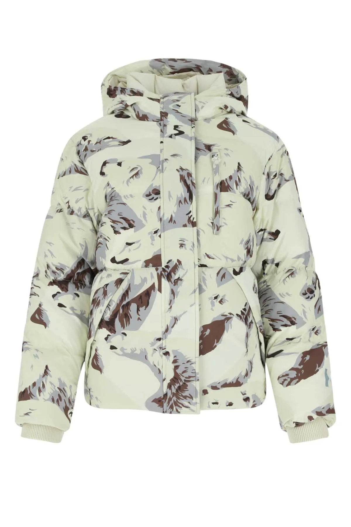 Kenzo Polar-Bear Padded Drawstring Jacket