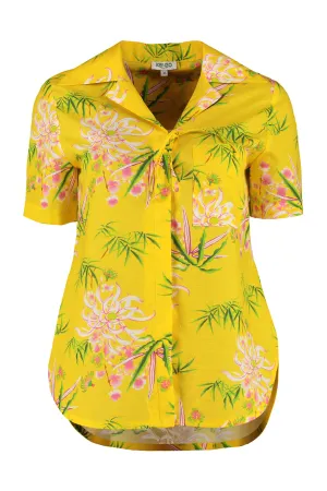 Kenzo Sea Lily Buttoned Shirt