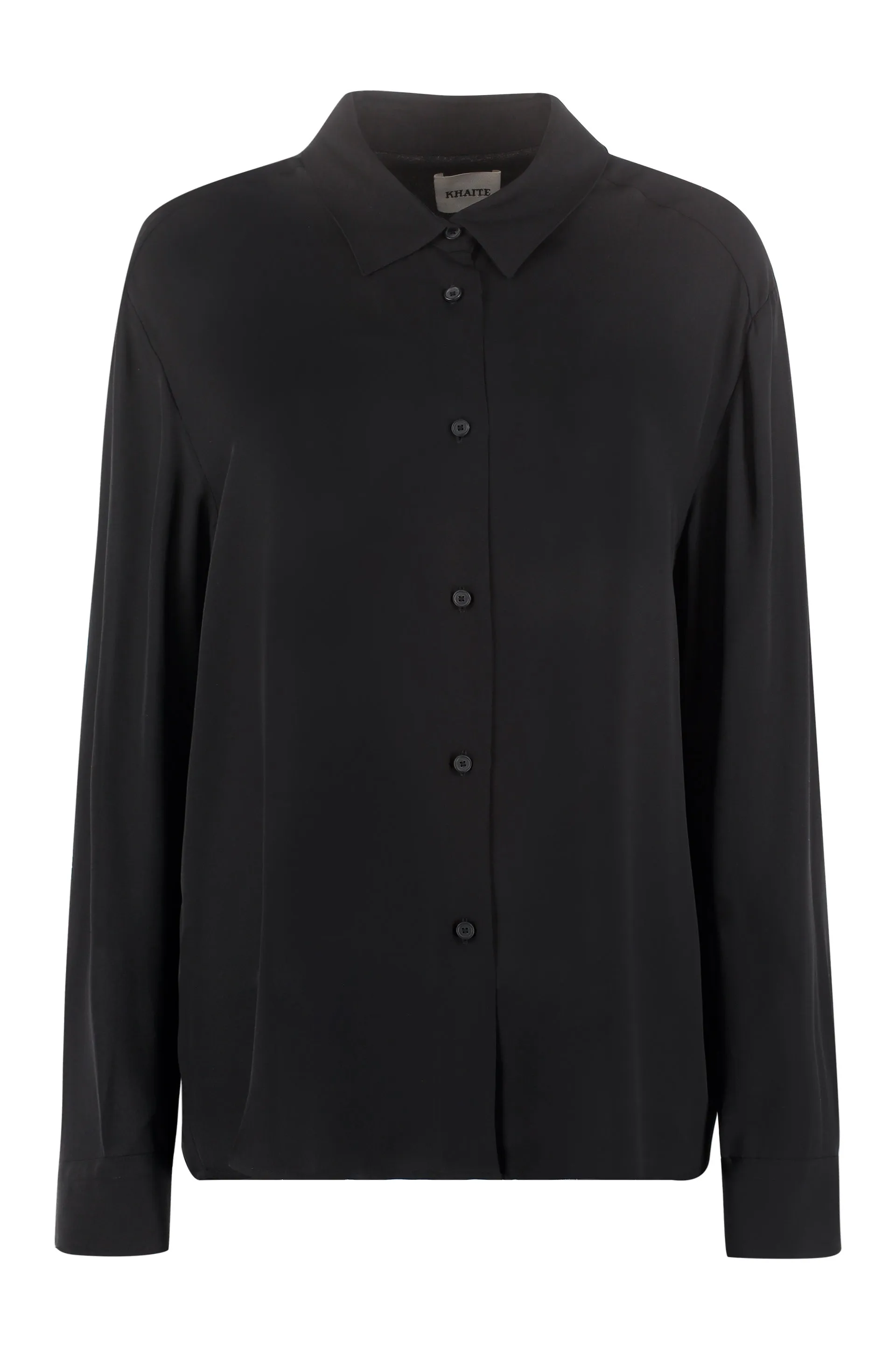 Khaite Straight Hem Buttoned Shirt