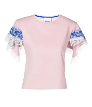 Koch Lace Detailed T-Shirt