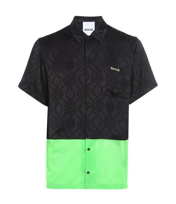 Koch Monogram Airtex Shirt
