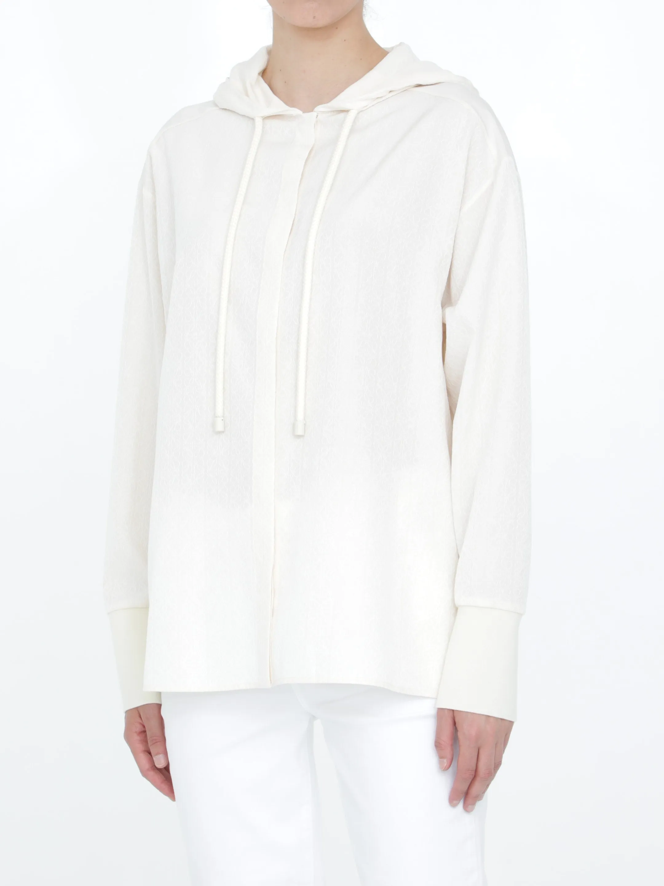 Loewe Anagram Hooded Shirt