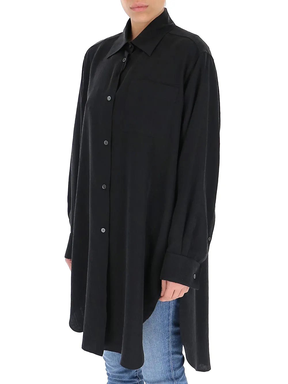 Loewe Anagram Jacquard Longline Shirt