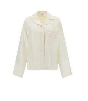 Loewe Logo Embroidered Pijama Shirt